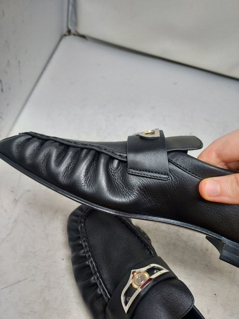 Christian Louboutin MENS Mocallista Black Loafer - Picture 13 of 14